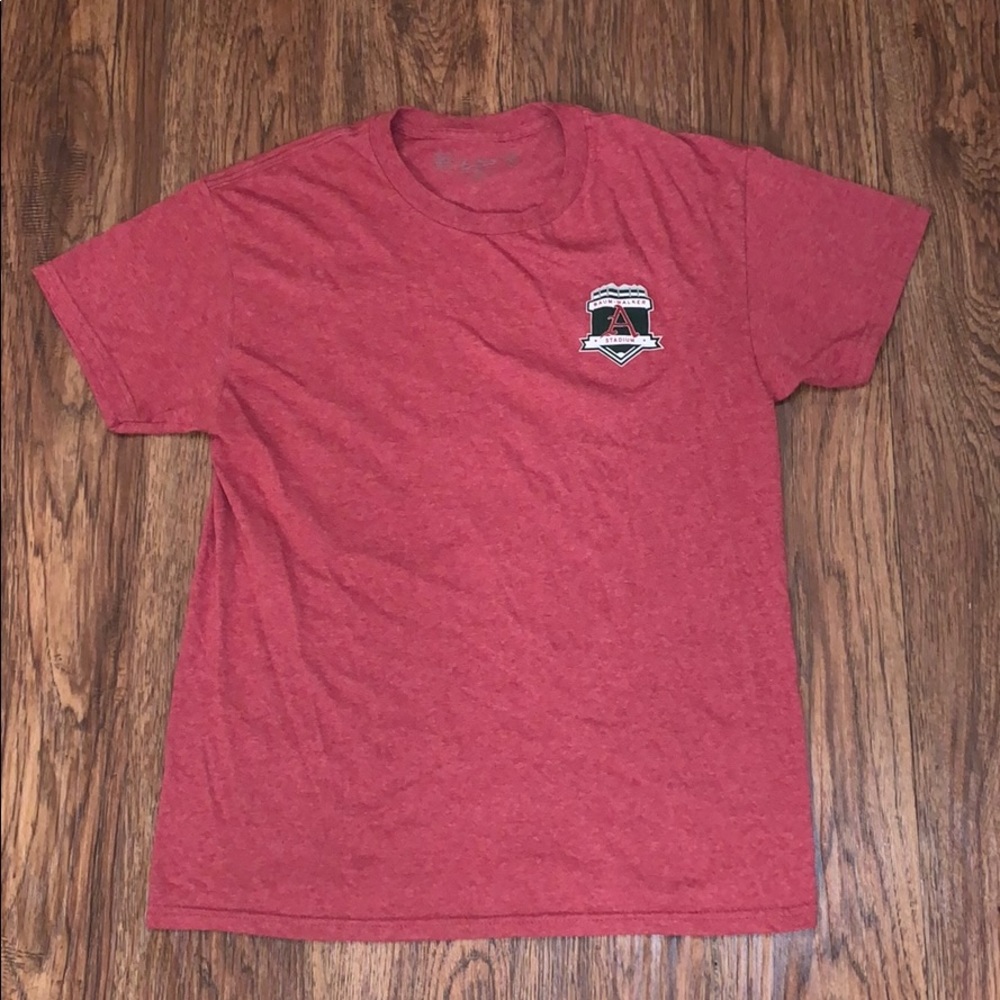 Arkansas Razorback baseball soft cotton t-shirt.